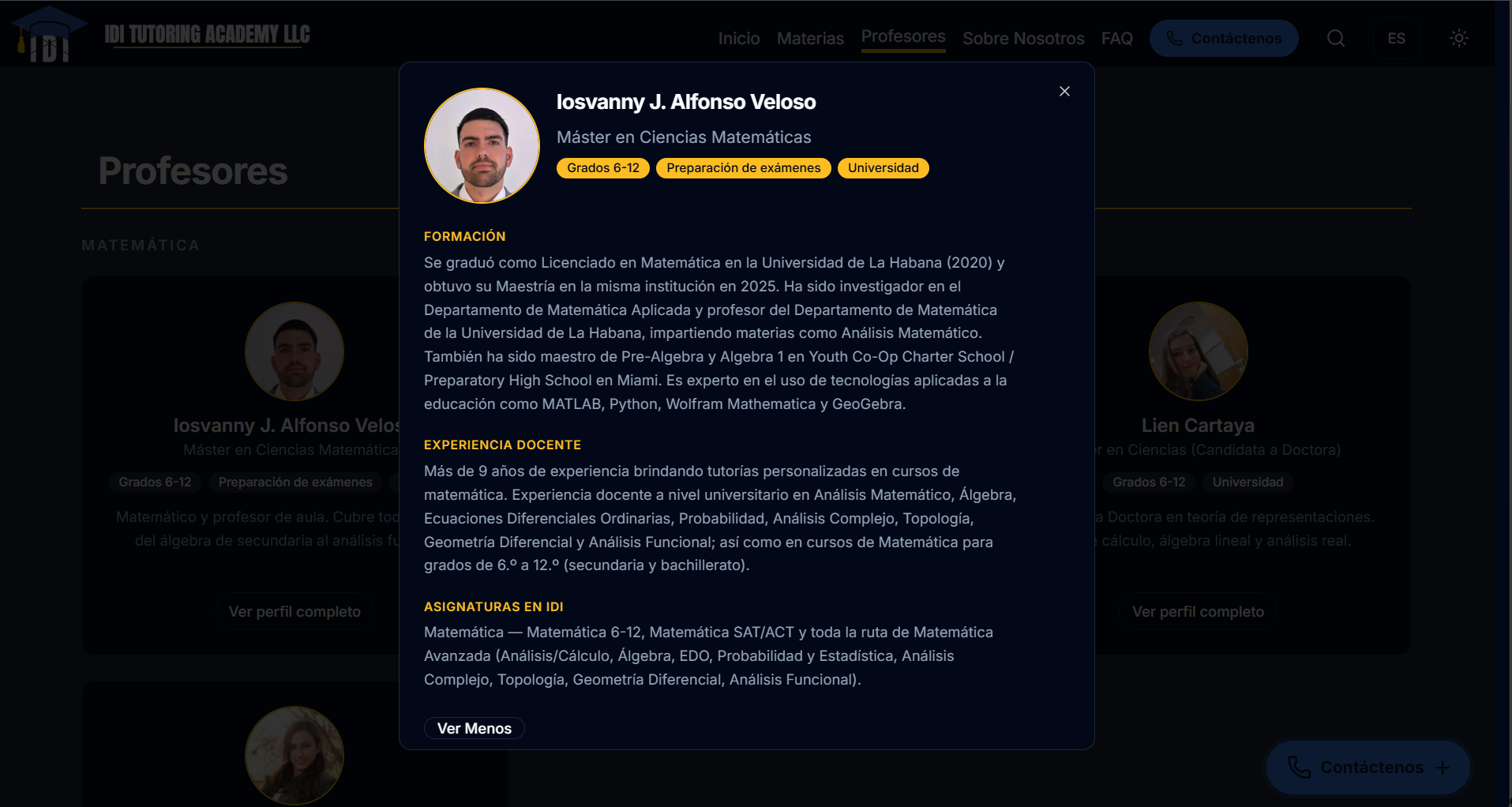 IDITutoring screenshot 5